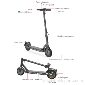 Räder Elektroroller Motorrad mit Elektromotor